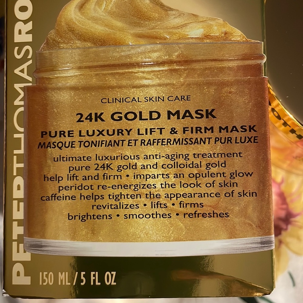 NIB-PeterThomas Roth 24K Gold Pure Luxury Lift & Firm Mask. 150ML/5OZ.